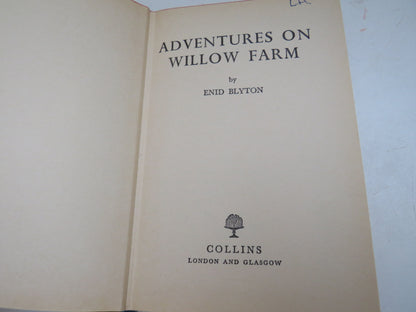 Adventures On Willow Farm By Enid Blyton 1970 book image 3