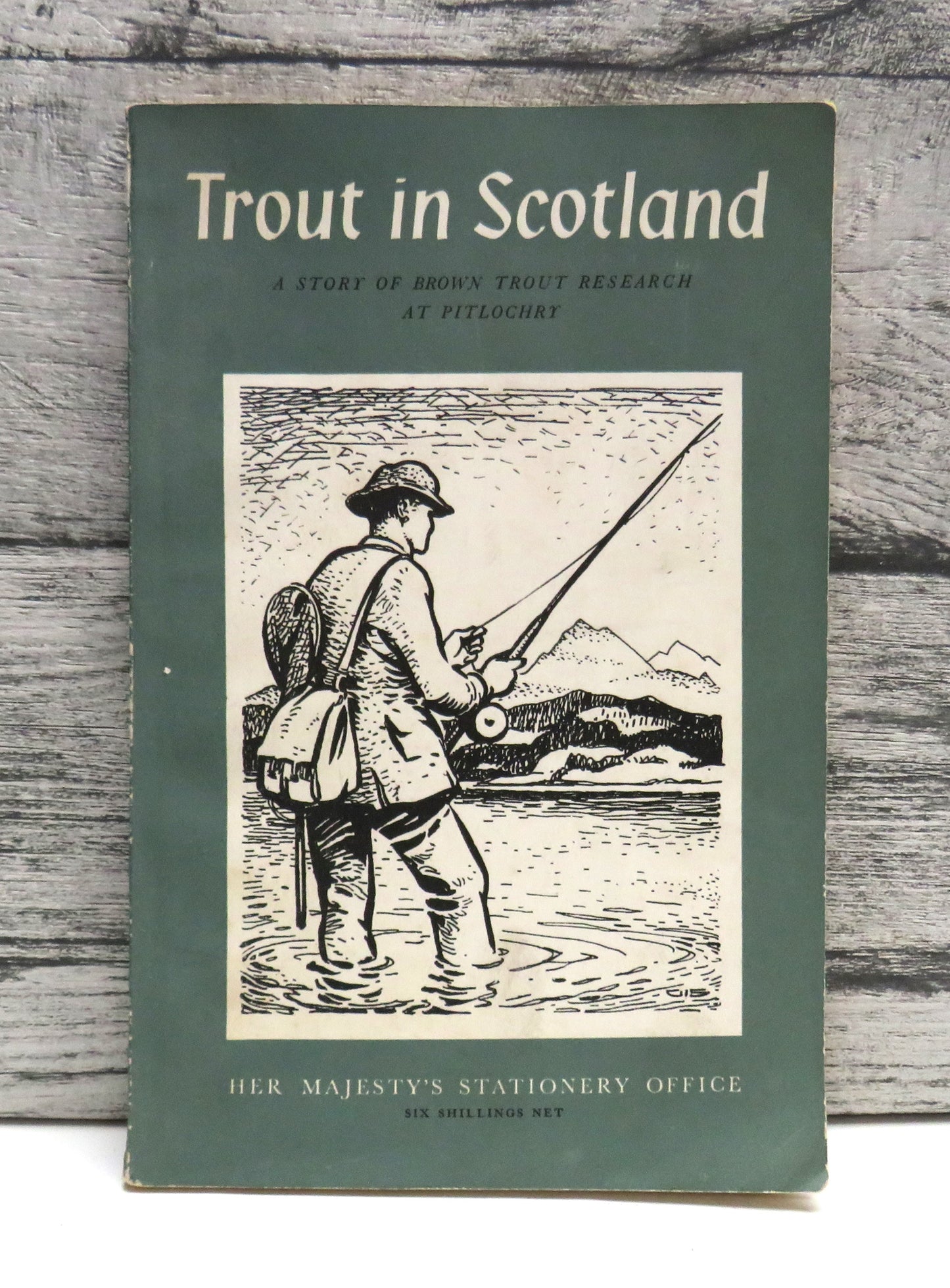 Trout In Scotland A Story of Brown Trout Research At Pitlochry By K.A. Pyefinch 1960