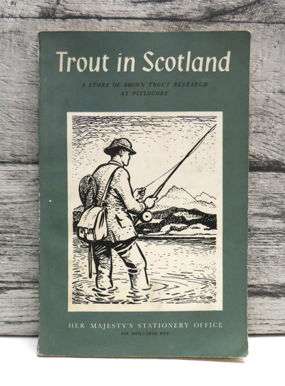 Trout In Scotland A Story of Brown Trout Research At Pitlochry By K.A. Pyefinch 1960