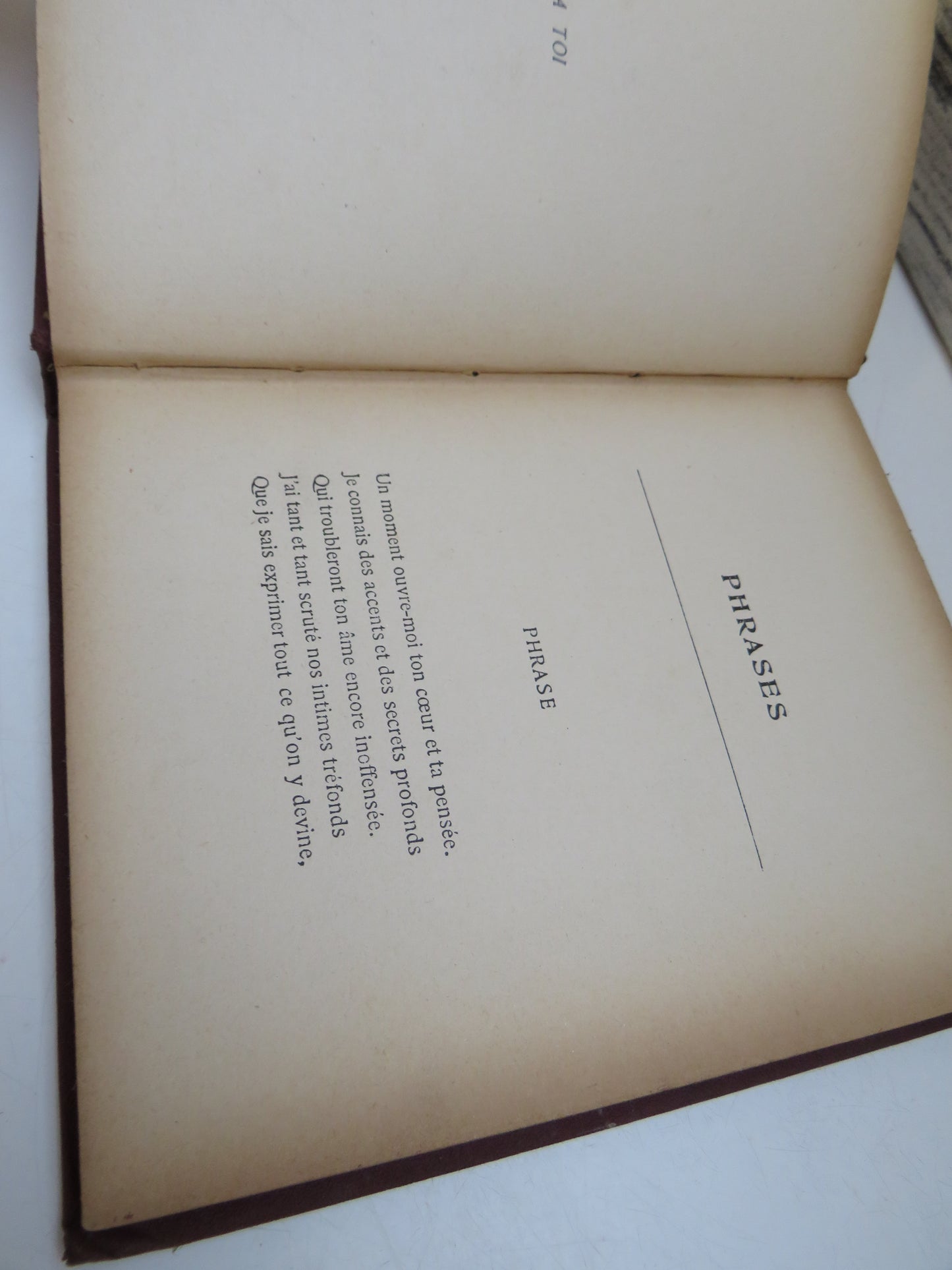 Phrases Estienne 1907 Antique French Book book image 5