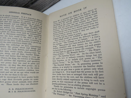 Little Gem Poetry Books Edited By R. K. & M. I. R. Polkinghorne 1935