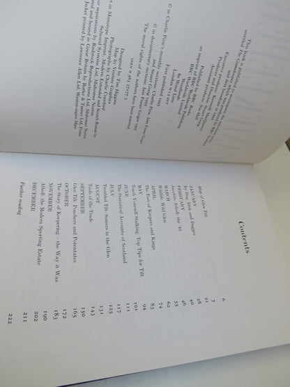 The Gamekeeper A Year In The Glen By Charlie Pirie With Iain Fraser Grigor 1995 book image 4