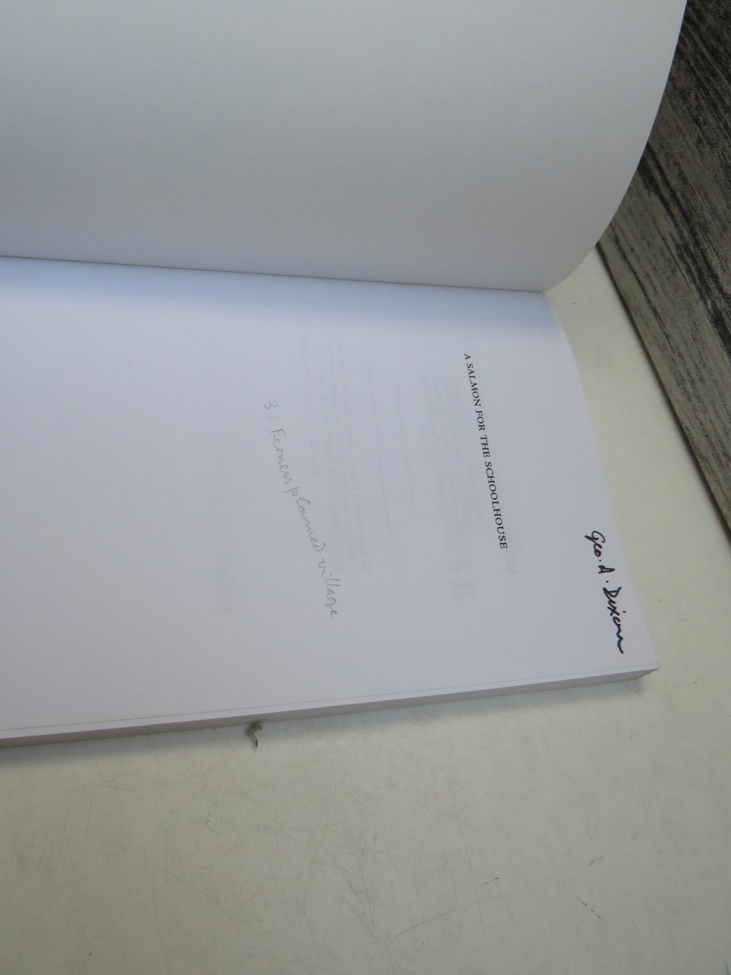 A Salmon For The Schoolhouse A Nairnshire Parish In The Nineteenth Century From The Diaries of Robert and Elsie Thomson 1994