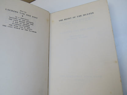 The Heart of the Hunter By Laurens Van Der Post 1961 book image 3