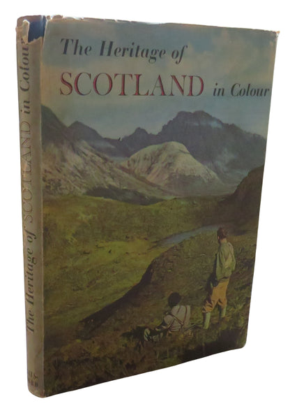 The Heritage of Scotland In Colour A Collection Of Forty Colour Photographs By John Kerr 1956 1st Ed book front cover