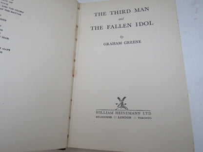 The Third Man and The Fallen Idol By Graham Greene 1950 1st Edition book image 4