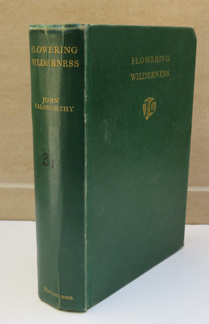 Flowering Wilderness By John Galsworthy 1932 book image 2