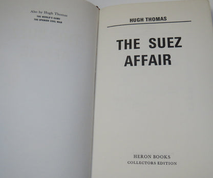 The Suez Affair By Hugh Thomas 1967 book image 3
