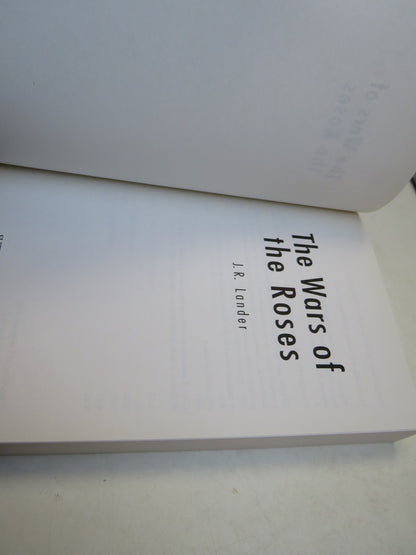 The Wars of The Roses By J.R. Lander 2000 book image 3