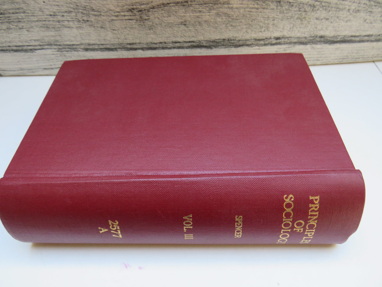 The Principles of Sociology By Herbert Spencer Vol. III 1896
