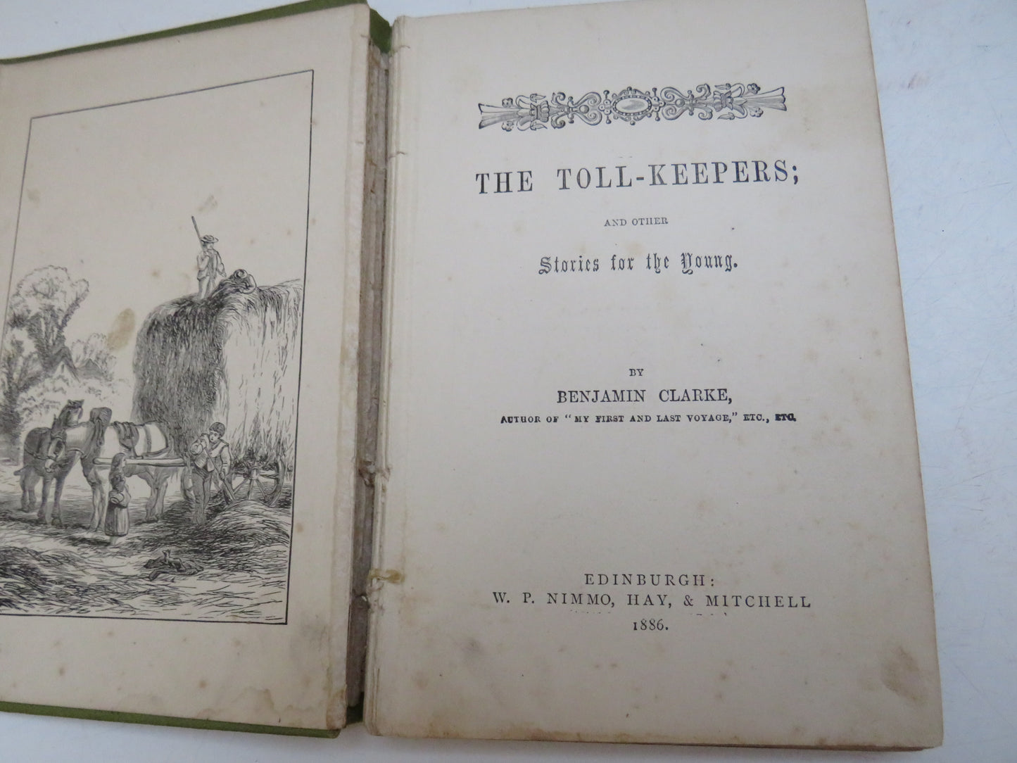 The Toll-Keepers; and Other Stories For The Young By Benjamin Clarke 1886 book image 4