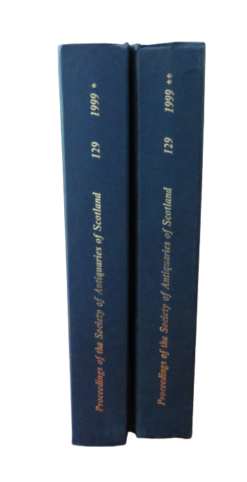 Proceedings of the Society of Antiquaries of Scotland Both of Volumes 129 (1999) book front cover