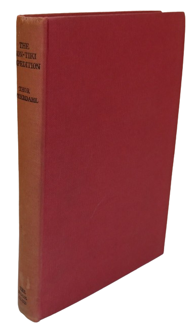 The Kon-Tiki Expedition By Raft Across The South Seas By Thor Heyerdahl Translated By F.H. Lyon book front cover