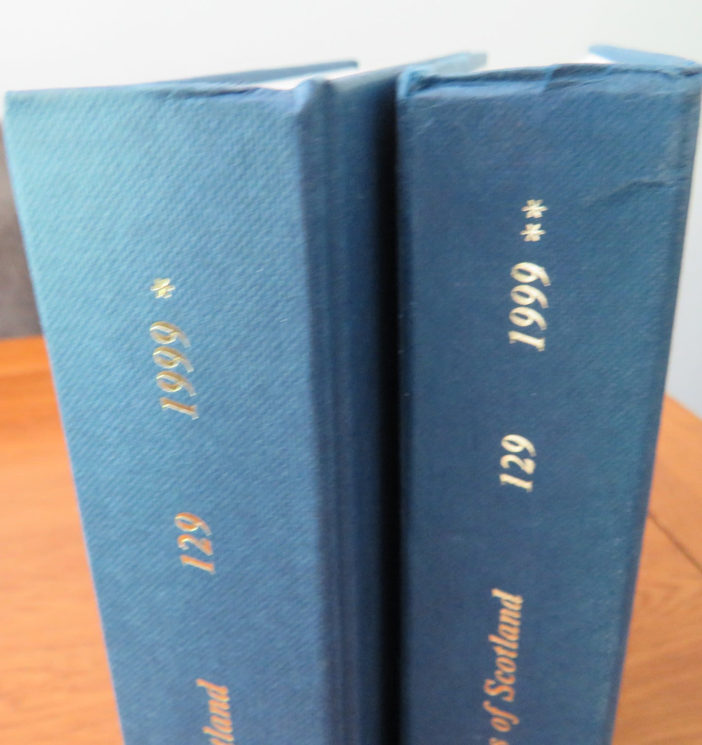 Proceedings of the Society of Antiquaries of Scotland Both of Volumes 129 (1999)