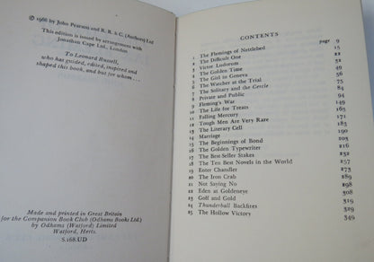 The Life Of Ian Fleming By John Pearson 1966 book image 4