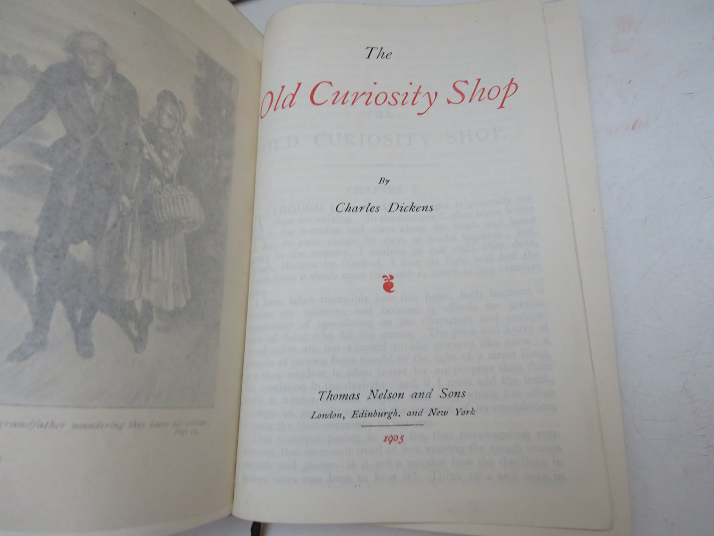 The Old Curiosity Shop By Charles Dickens 1905