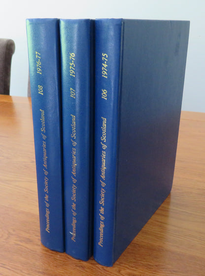 Proceedings of the Society of Antiquaries of Scotland Volumes106, 107, 108, 1974-77 book image 2