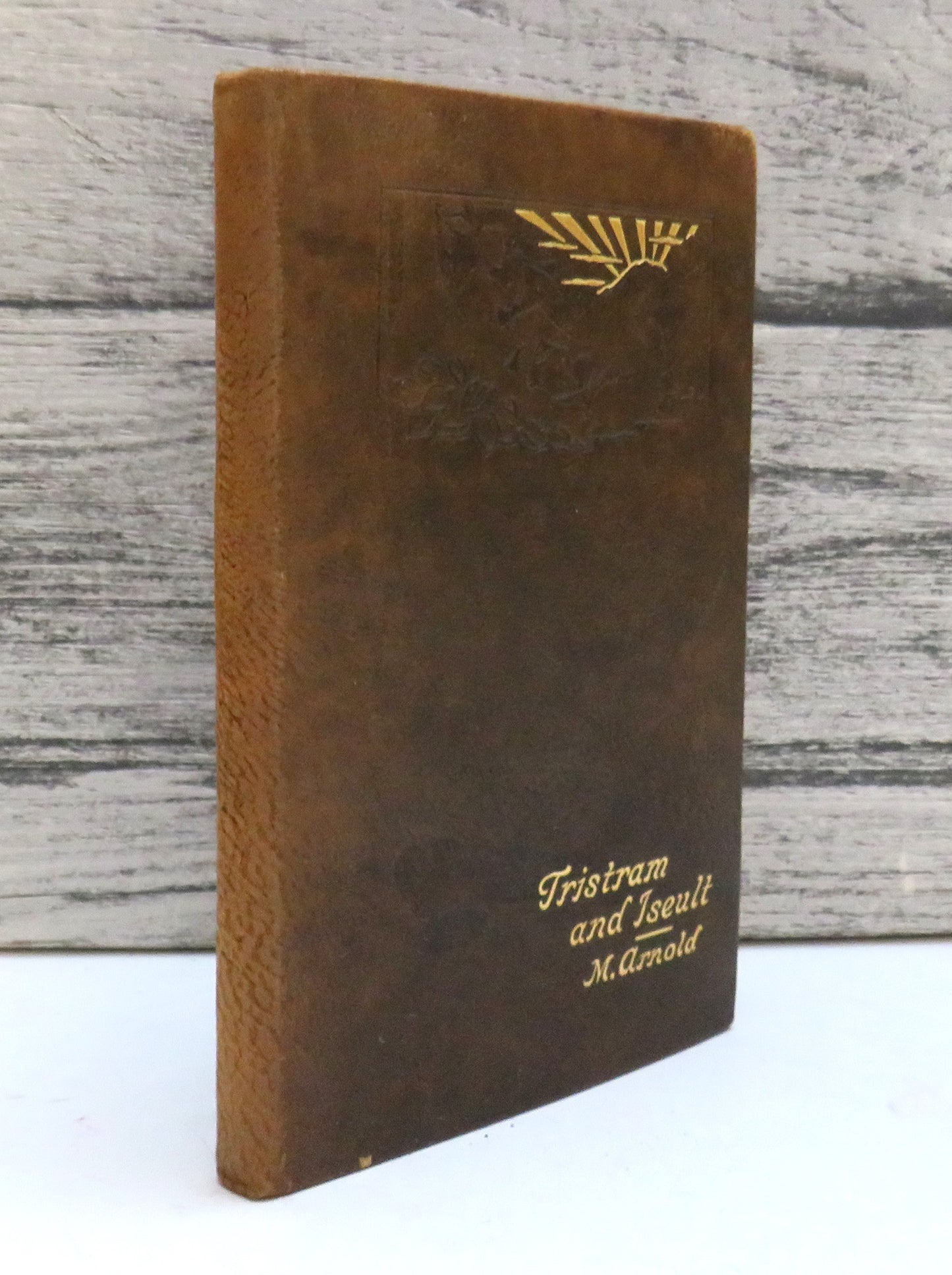 Tristram and Iseult By Matthew Arnold Vintage Book book front cover