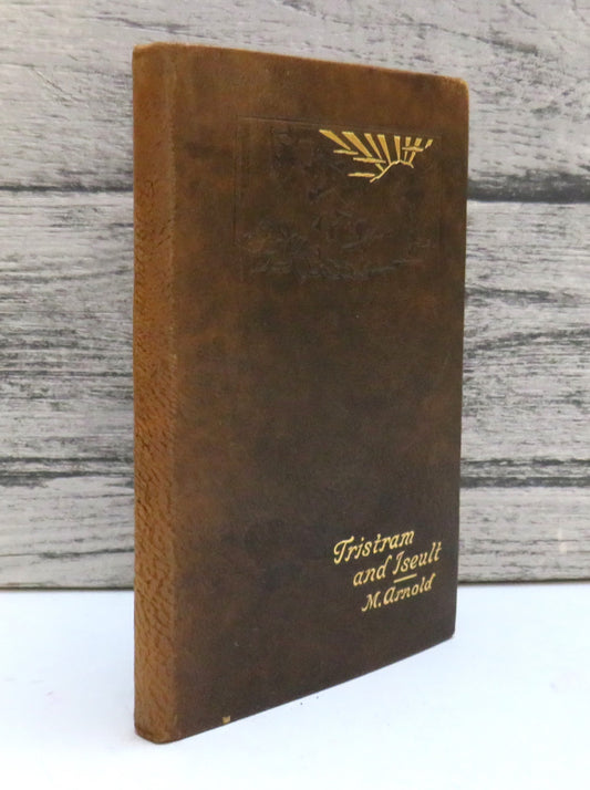 Tristram and Iseult By Matthew Arnold Vintage Book book front cover