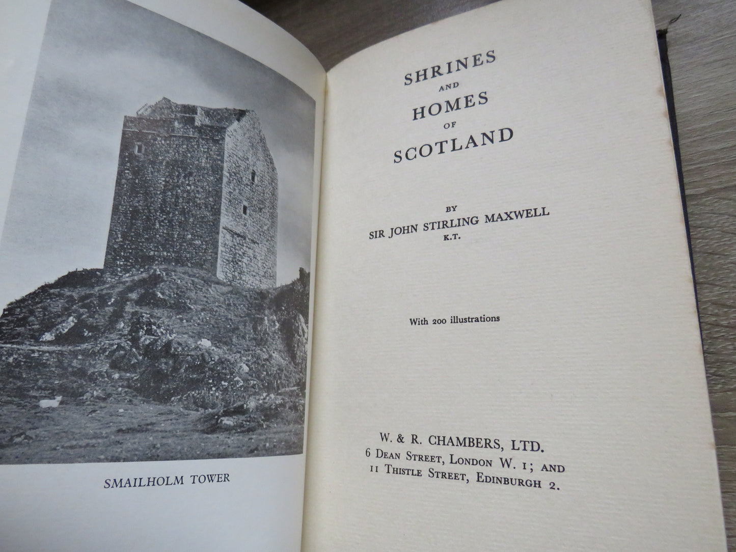 Shrines and Homes of Scotland By Sir John Stirling Maxwel 1957