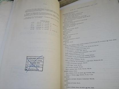 Index To Particular Register of Sasines For Sheriffdoms Of Elgin, Forres and Narin Volume II 1701-1780