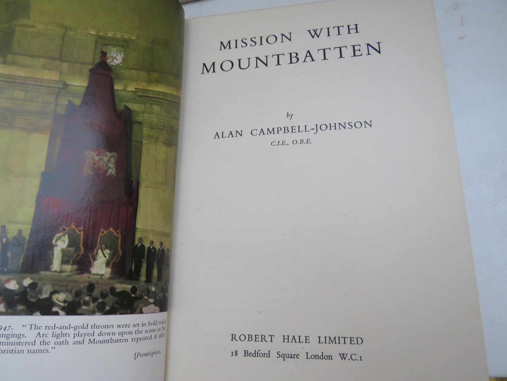 Mission With Mountbatten By Alan Campbell-Johnson 1951 book image 3