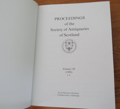Proceedings of the Society of Antiquaries of Scotland Volume 129 (1999)** book image 3