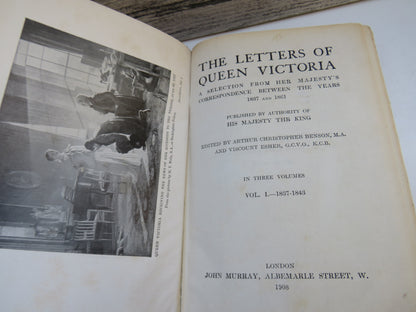 The Letters of Queen Victoria A Selection From Her Majesty's Correspondence Between The Years 1837 and 1861 Vol I 1908