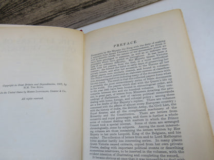 The Letters of Queen Victoria A Selection From Her Majesty's Correspondence Between The Years 1837 and 1861 Vol I 1908