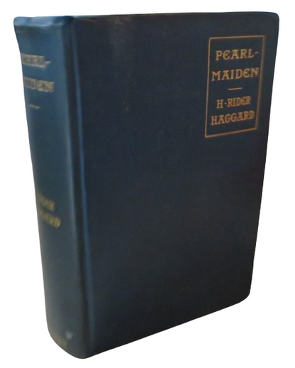 Pearl-Maiden A Tale of The Fall of Jerusalem By H. Rider Haggard 1903 book front cover