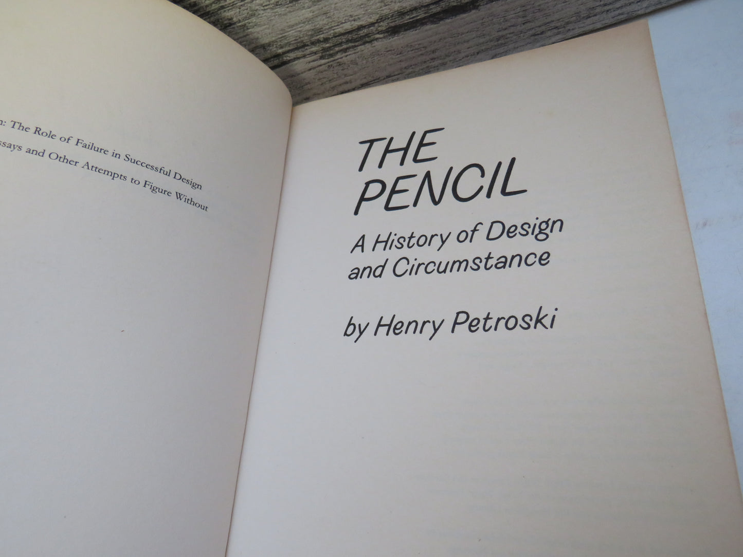 The Pencil A History of Design and Circumstance By Henry Petroski 1989 book image 3