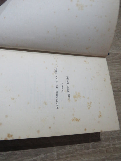 Pearl-Maiden A Tale of The Fall of Jerusalem By H. Rider Haggard 1903 book image 4