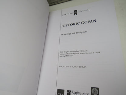 Historic Govan Archaeology and Development By Chris Dalglish and Stephen T Driscoll 2009