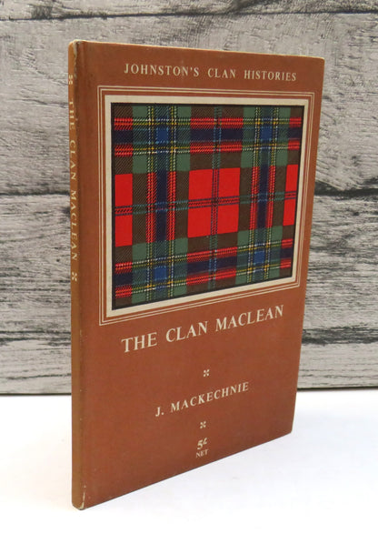 The Clan Maclean A Gaelic Sea Power By John Mackechnie 1954 book front cover