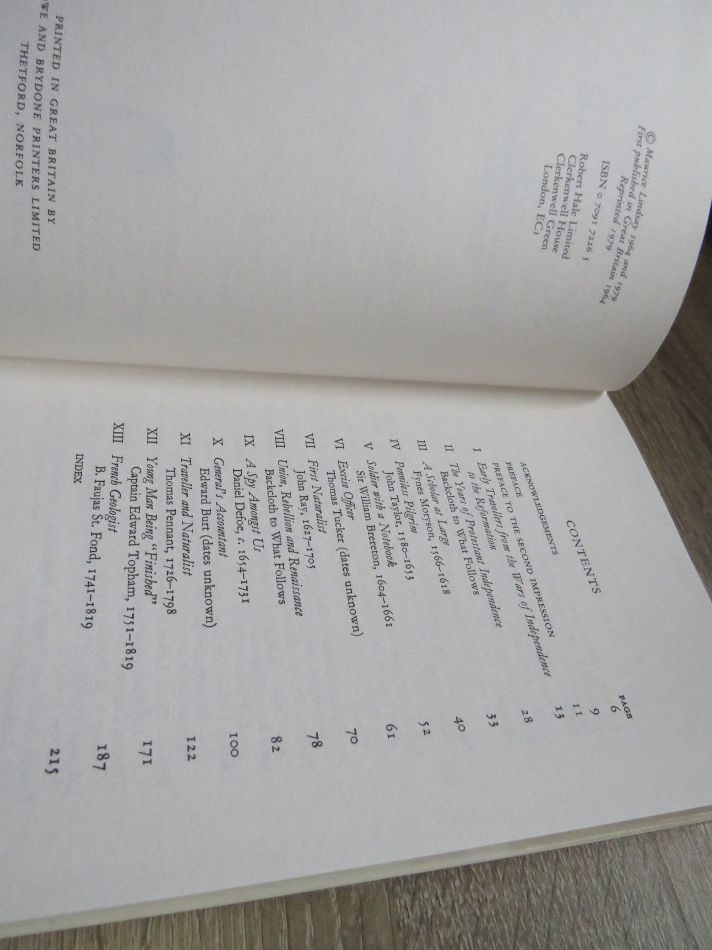 The Discovery of Scotland Based on Accounts of Foreign Travellers From The Thirteenth To The Eighteenth Centuries By Maurice Lindsay 1979