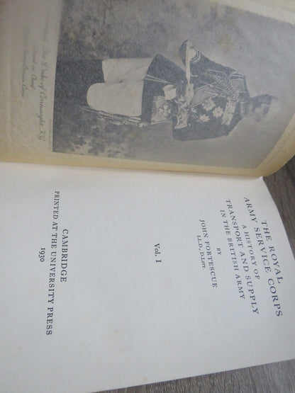 The Royal Army Service Corps A History of Transport and Supply In The British Army By John Fortescue book image 2