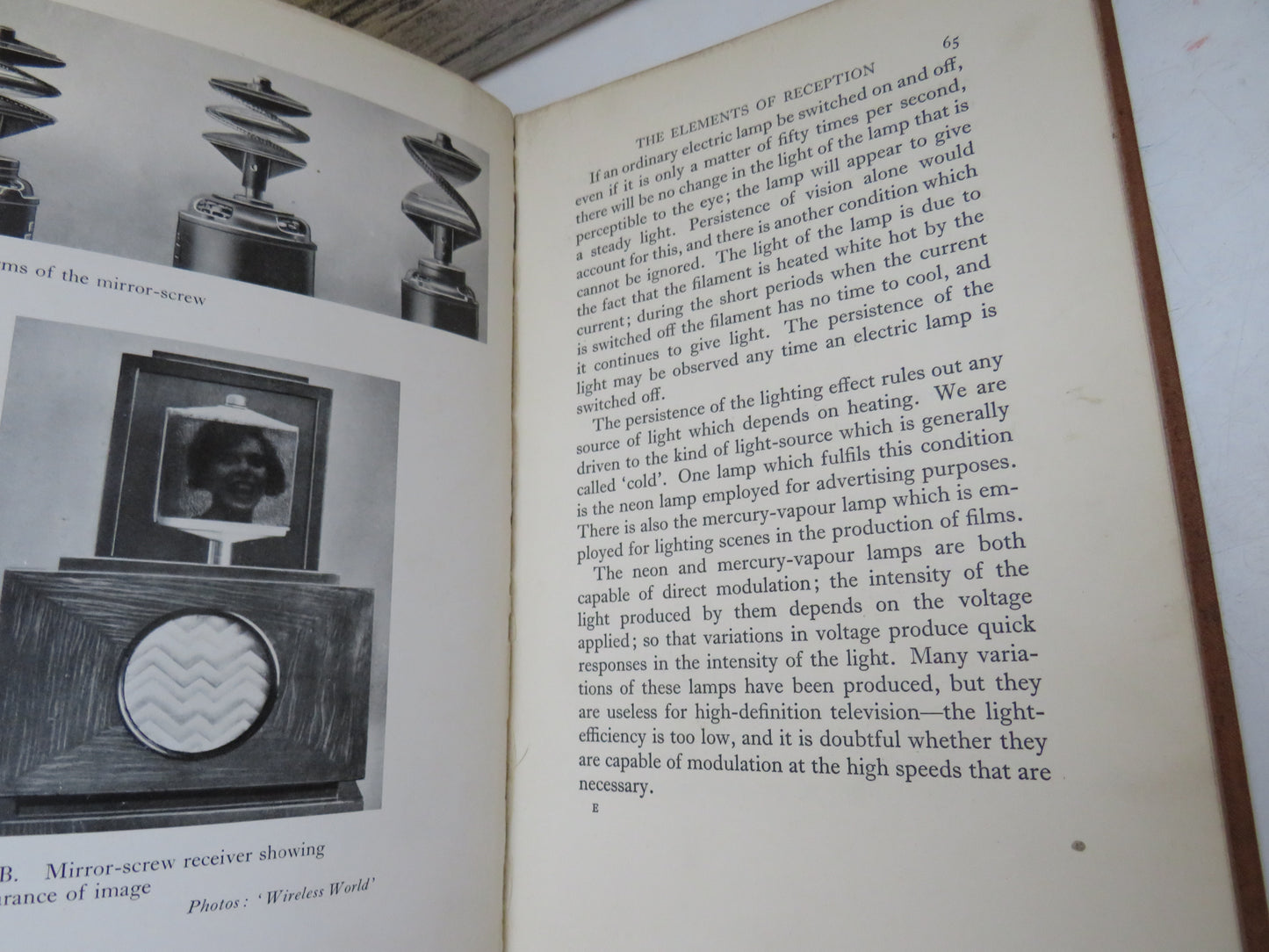 Television A Guide For The Amateur By Sydney A. Moseley and Herbert McKay 1936 book image 6