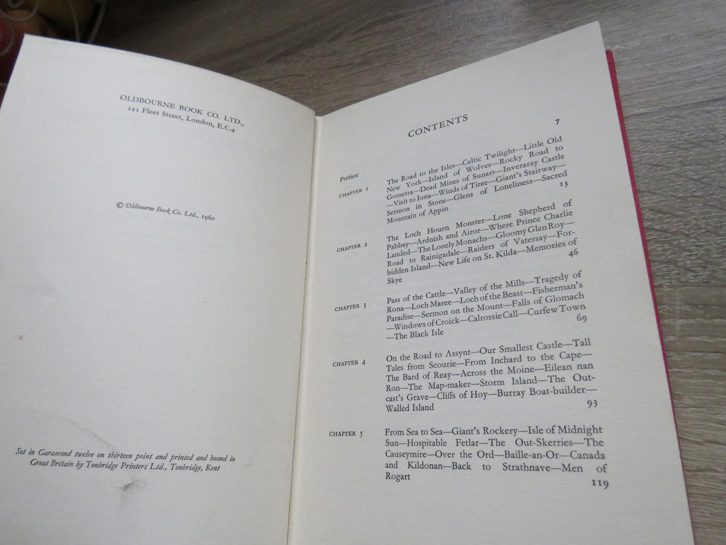 The Charm of Scotland By John Herries McCulloch 1960 1st Edition