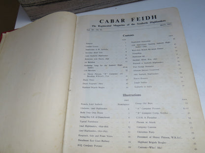 Cabar Feidh The Regimental Magazine of the Seaforth Highlanders 1951