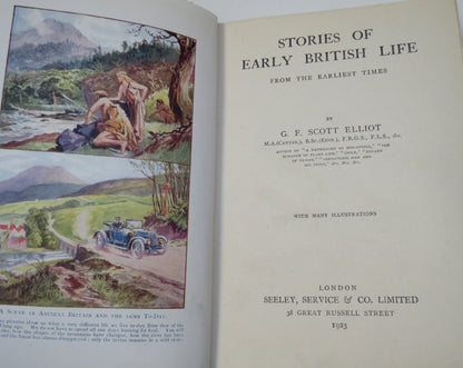 Stories Of Early British Life From The Earliest Times By G.F. Scott Elliot 1923 book image 4