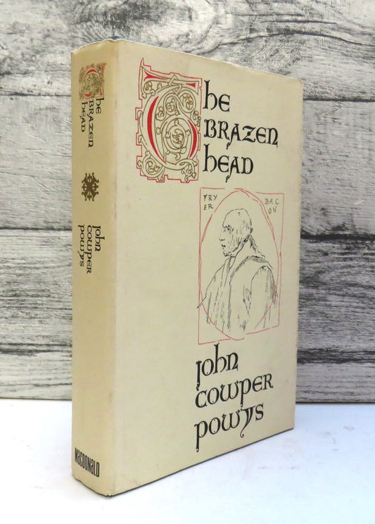 The Brazen Head By John Cowper Powys 1969 book front cover