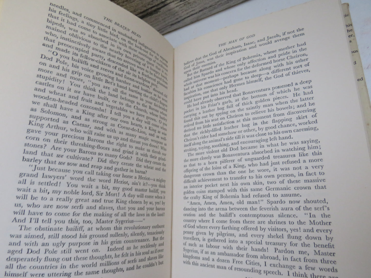 The Brazen Head By John Cowper Powys 1969 book image 5