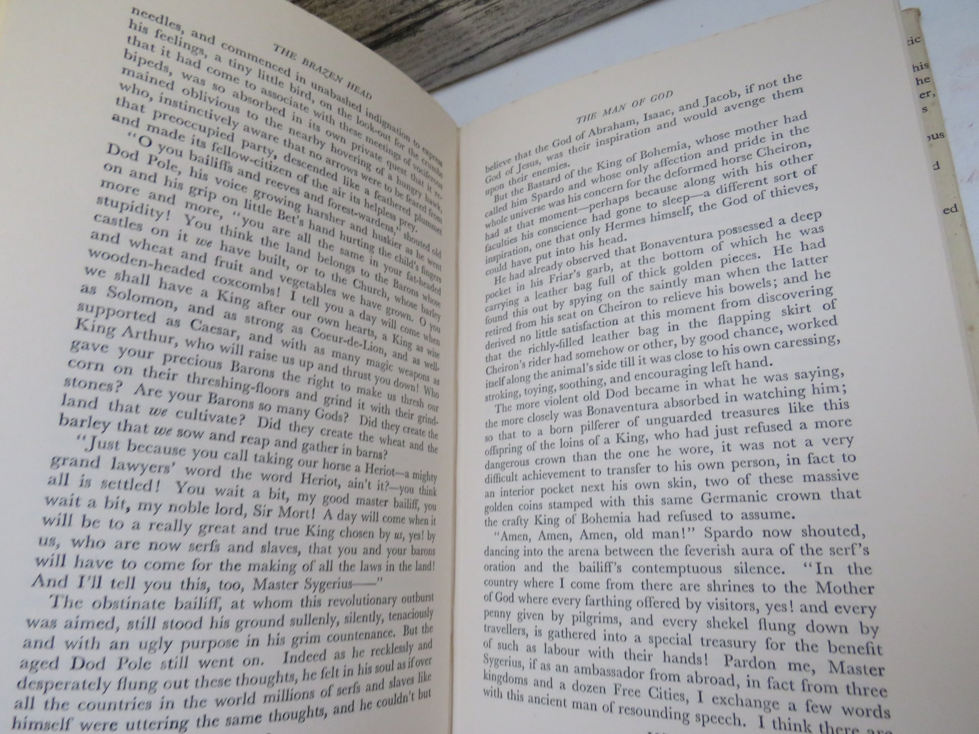 The Brazen Head By John Cowper Powys 1969 book image 5