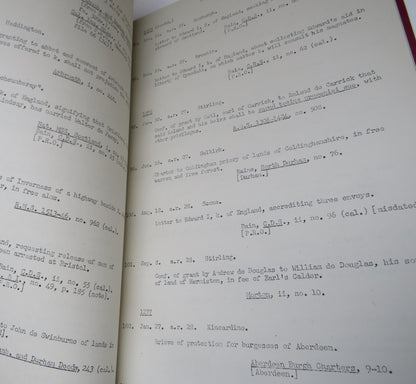 Handlist of the Acts of Alexander III The Guardians John 1249-1296 Compiled By Grant G. Simpson 1960 book image 6