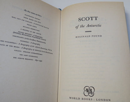 Scott Of The Antarctic By Reginald Pound 1966 book image 3