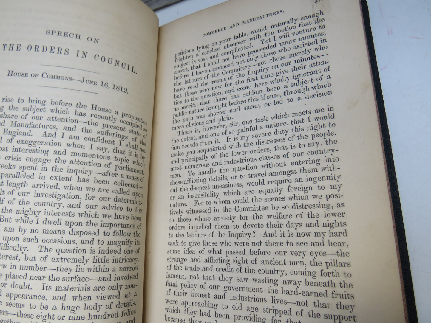 Speeches On Social and Political Subjects With Historical Introductions By Henry, Lord Broughton Vol II 1857