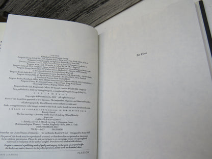 The Lost Carving A Journey To The Heart of Making By David Esterly 2012 book image 4