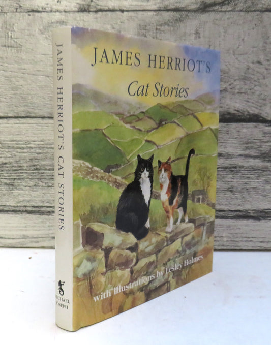 James Herriot's Cat Stories With Illustrations By Lesley Holmes 1994 book front cover