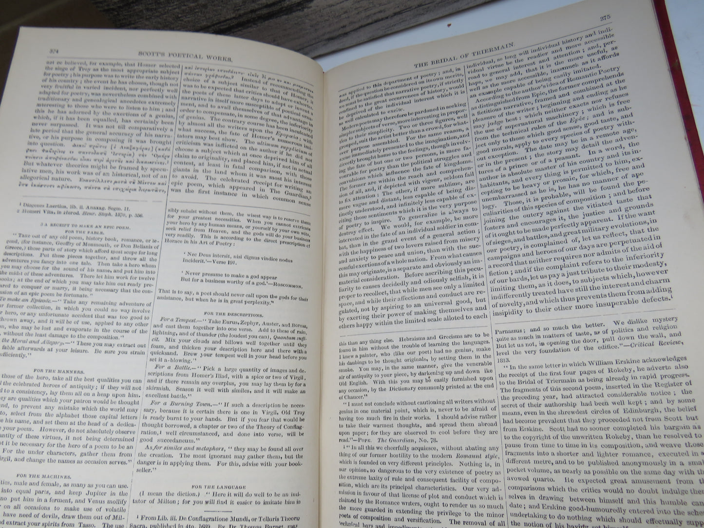The Lord of the Isles The Bridal Of Triermain, Field of Waterloo and Harold The Dauntless By Sir Walter Scott 1893