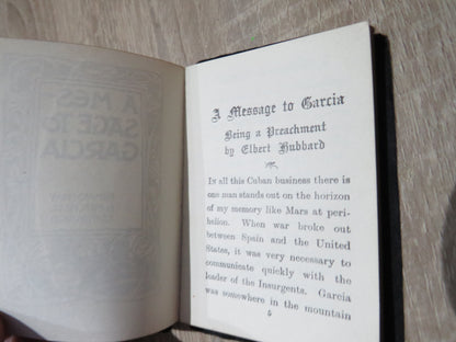 The Miniature Series, A Message to Garcia by Elbert Hubbard book image 5